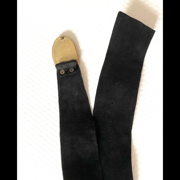 Las Penelope Cowhide Statement Belt - Picture 4 of 5